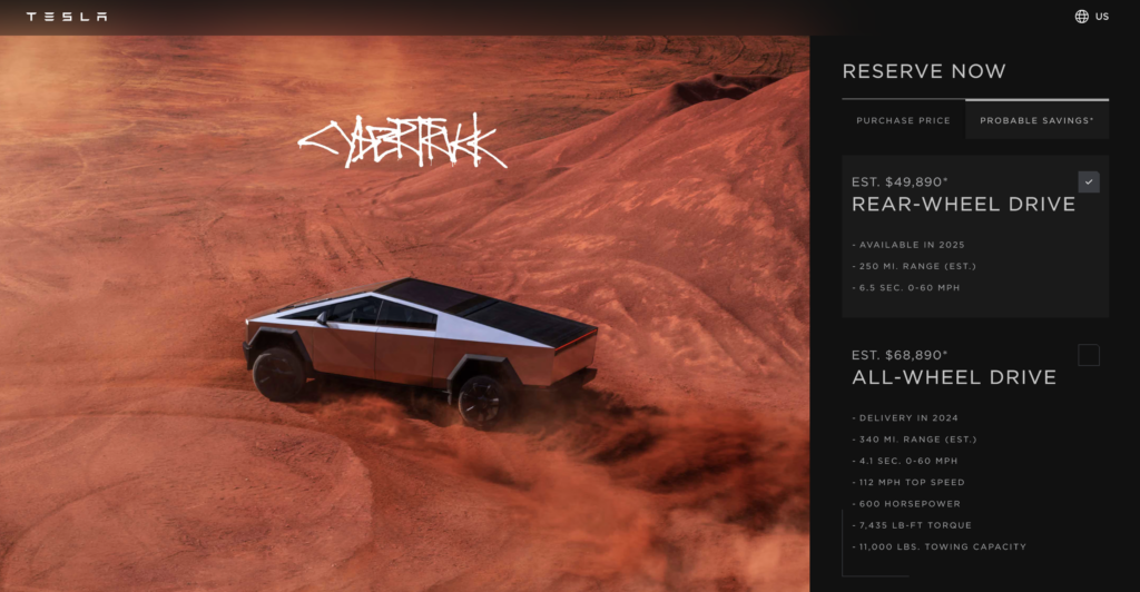 Tesla Cybertruck comes out with starting price of ,990